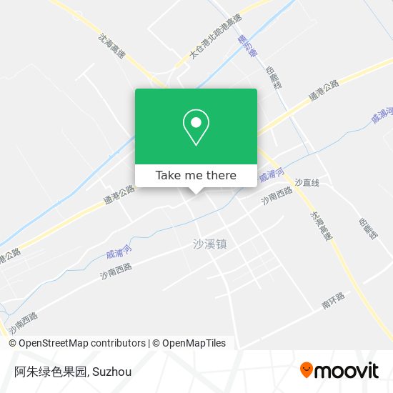 阿朱绿色果园 map