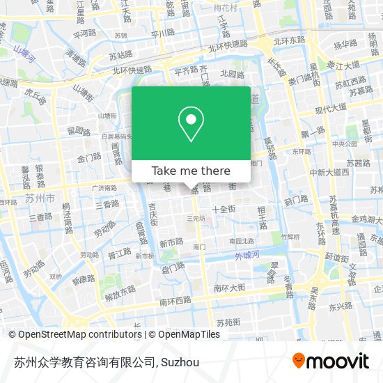 苏州众学教育咨询有限公司 map