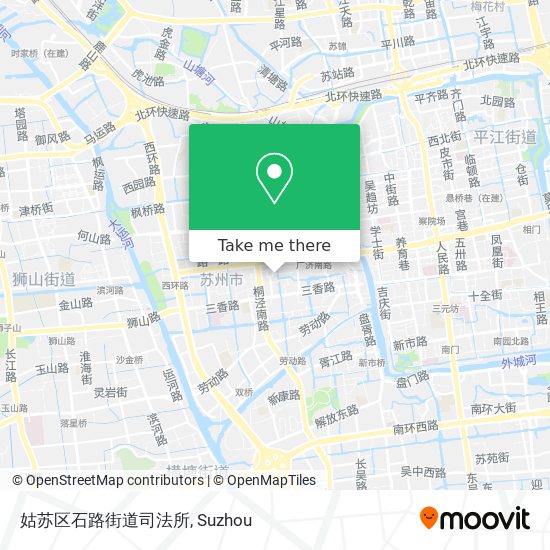 姑苏区石路街道司法所 map