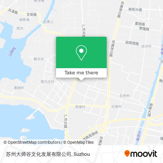 苏州大师谷文化发展有限公司 map