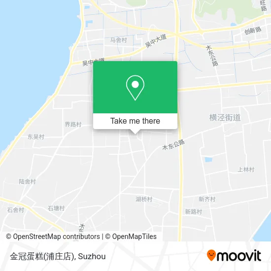 金冠蛋糕(浦庄店) map