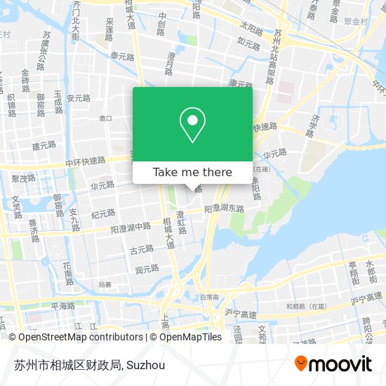 苏州市相城区财政局 map