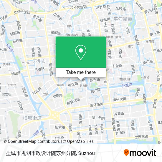 盐城市规划市政设计院苏州分院 map