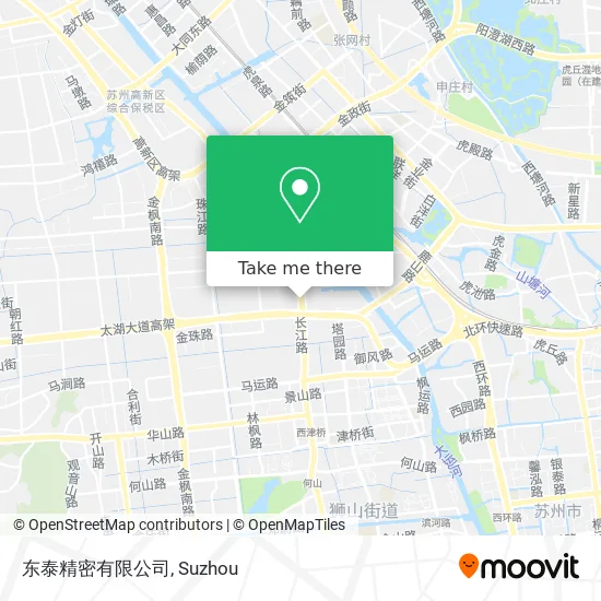 东泰精密有限公司 map