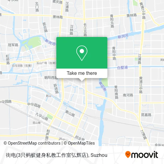 街电(3只蚂蚁健身私教工作室弘辉店) map