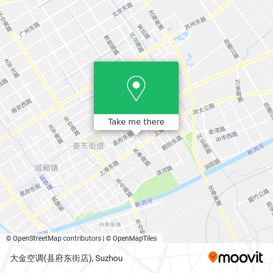 大金空调(县府东街店) map