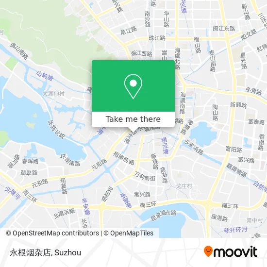 永根烟杂店 map