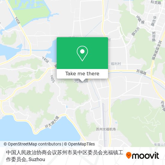 中国人民政治协商会议苏州市吴中区委员会光福镇工作委员会 map