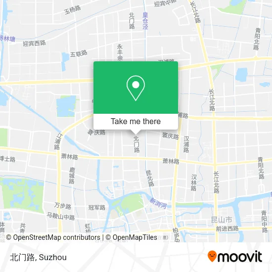 北门路 map