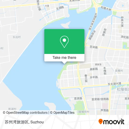 苏州湾旅游区 map