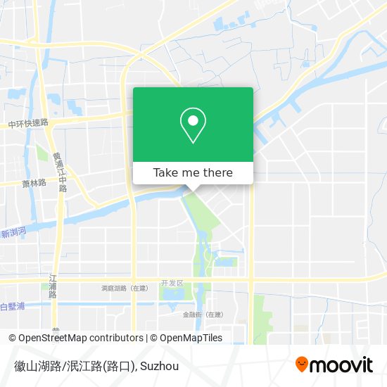徽山湖路/泯江路(路口) map