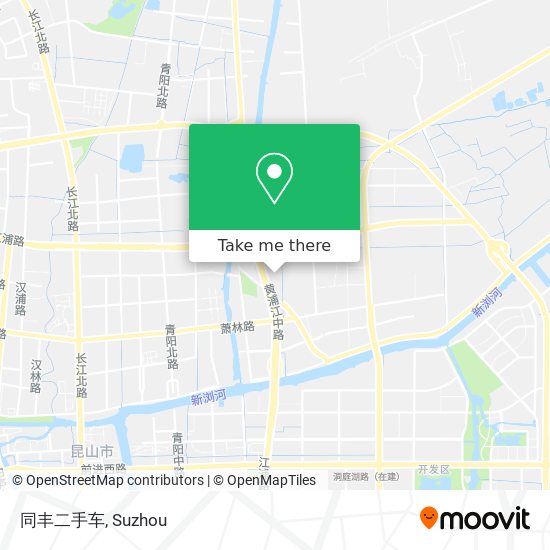同丰二手车 map