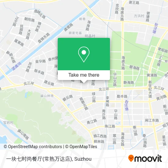一块七时尚餐厅(常熟万达店) map