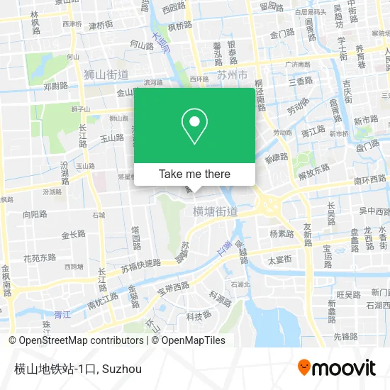横山地铁站-1口 map