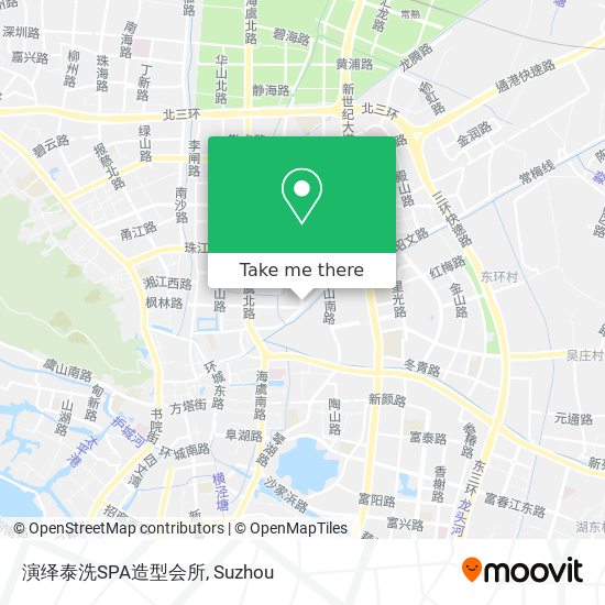 演绎泰洗SPA造型会所 map