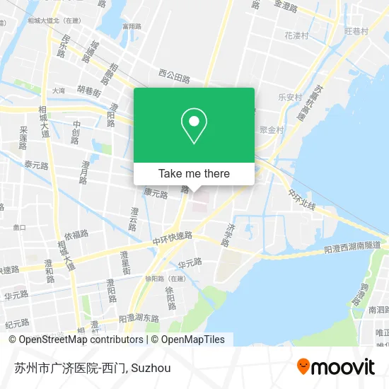 苏州市广济医院-西门 map
