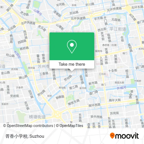 胥香小学校 map