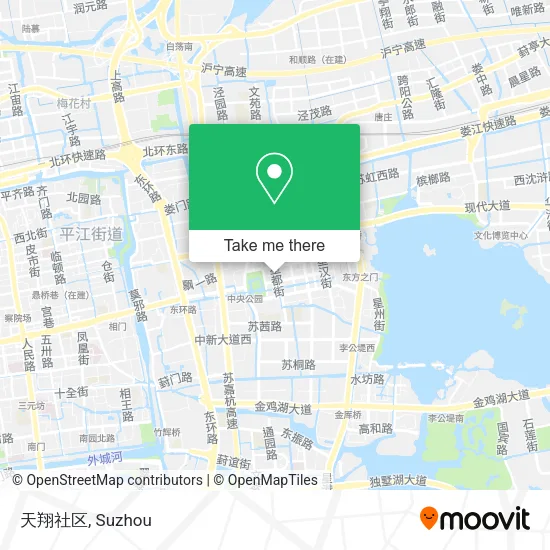 天翔社区 map