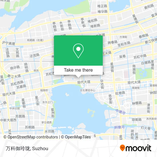 万科御玲珑 map