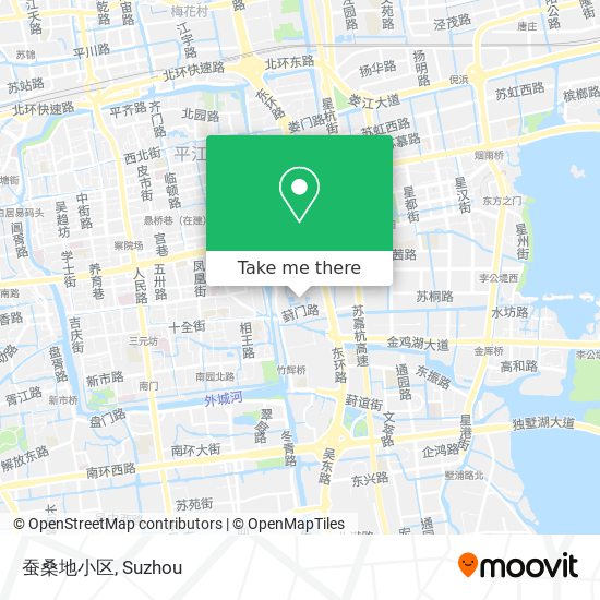 蚕桑地小区 map
