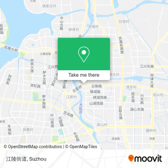 江陵街道 map