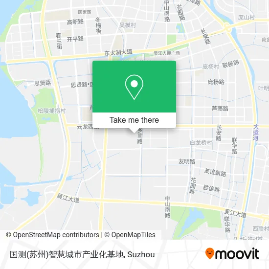 国测(苏州)智慧城市产业化基地 map