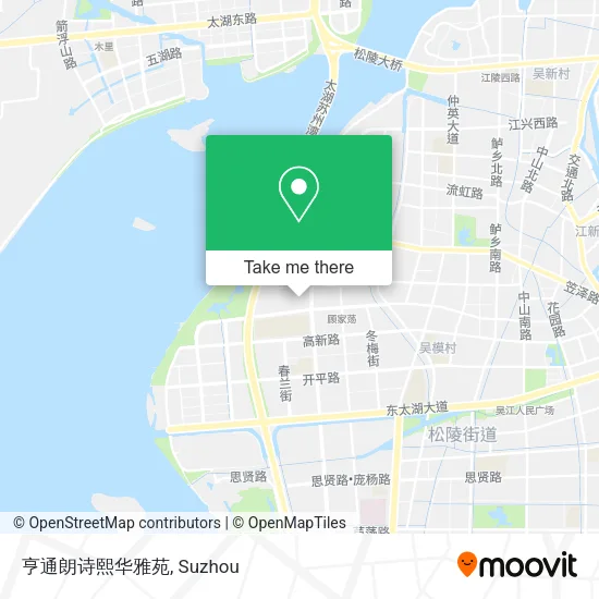 亨通朗诗熙华雅苑 map