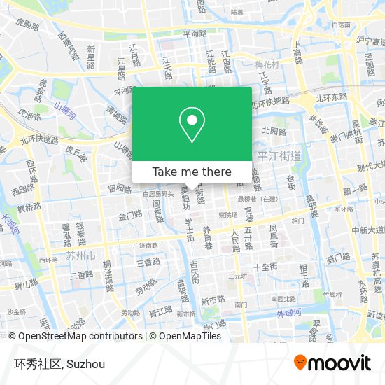 环秀社区 map