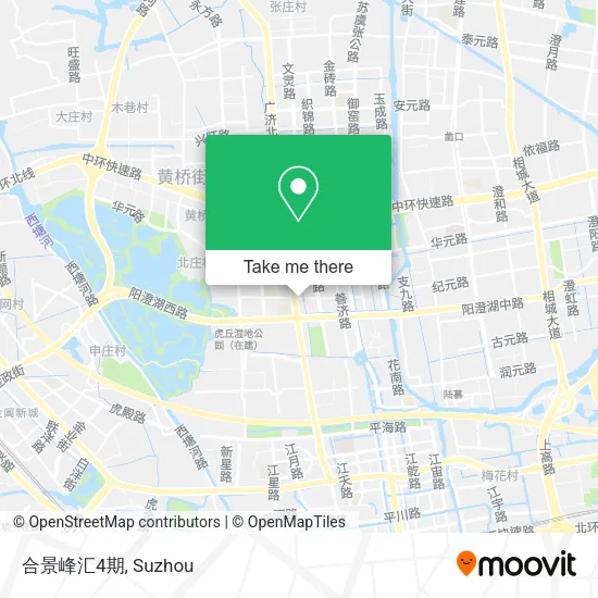 合景峰汇4期 map