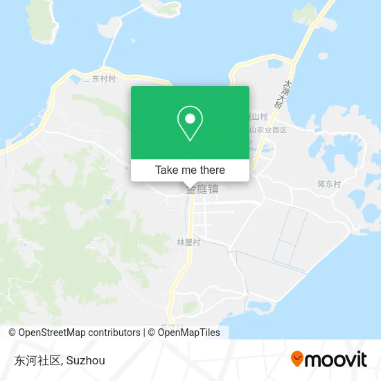 东河社区 map