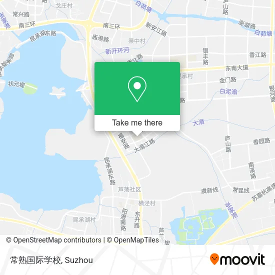 常熟国际学校 map