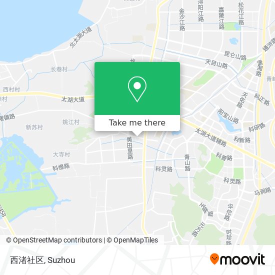 西渚社区 map