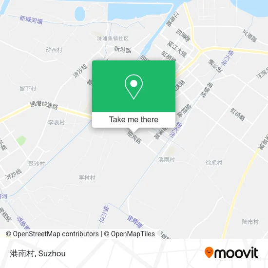 港南村 map