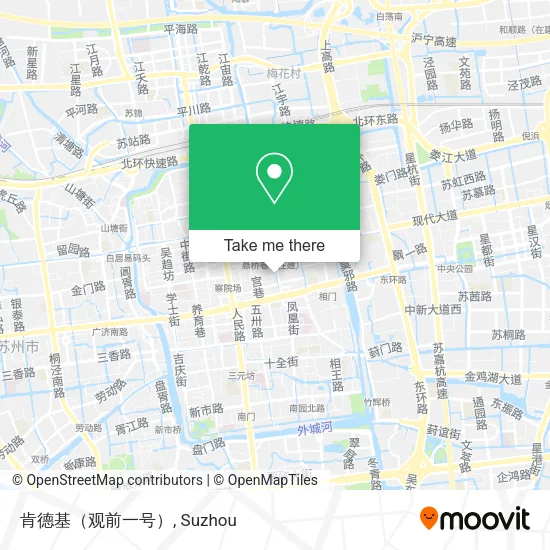 肯德基（观前一号） map