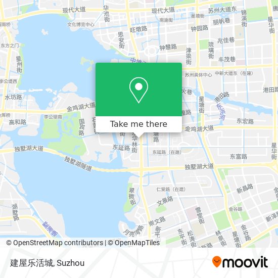 建屋乐活城 map