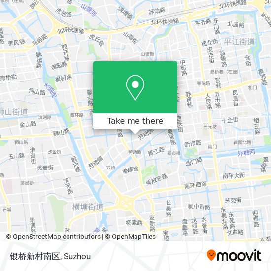 银桥新村南区 map