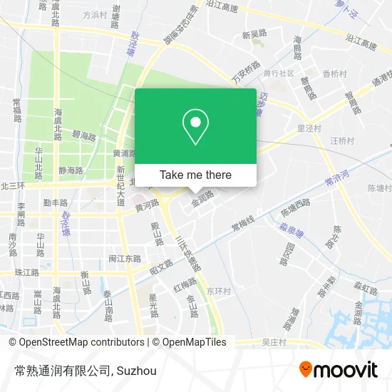 常熟通润有限公司 map