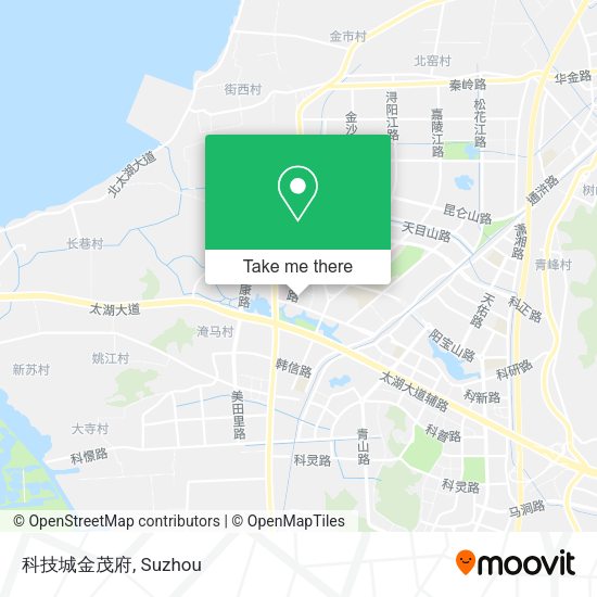 科技城金茂府 map