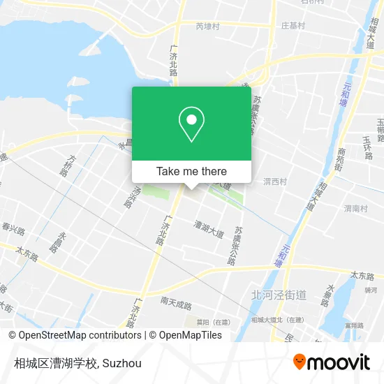 相城区漕湖学校 map