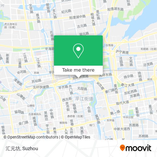 汇元坊 map