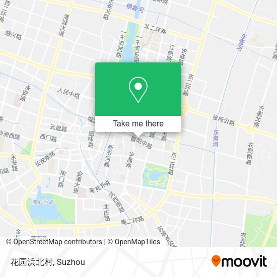 花园浜北村 map