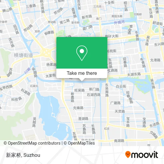 新家桥 map