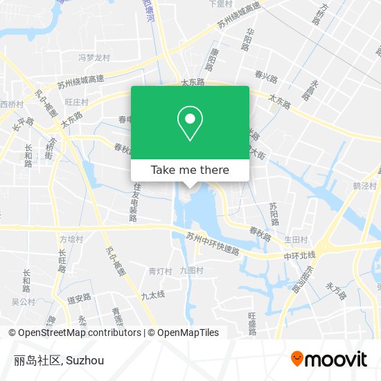 丽岛社区 map
