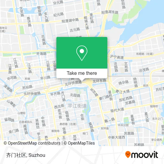 齐门社区 map