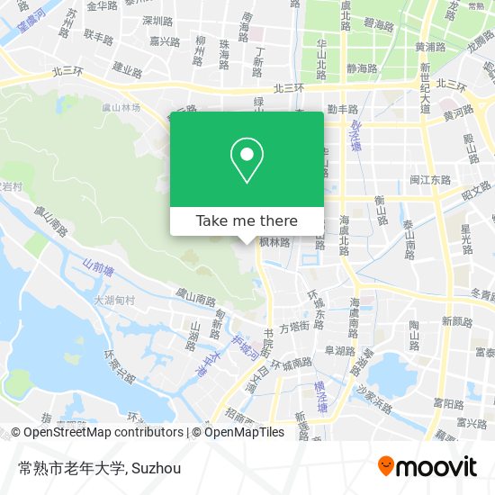 常熟市老年大学 map