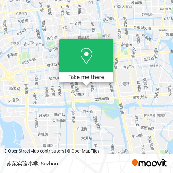 苏苑实验小学 map