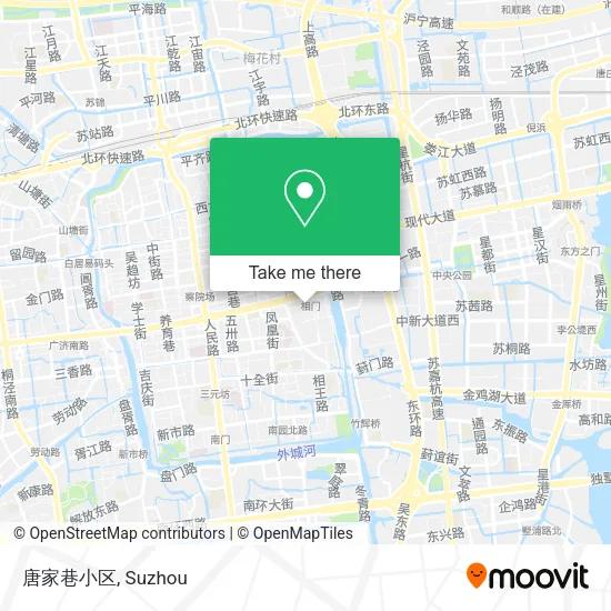 唐家巷小区 map