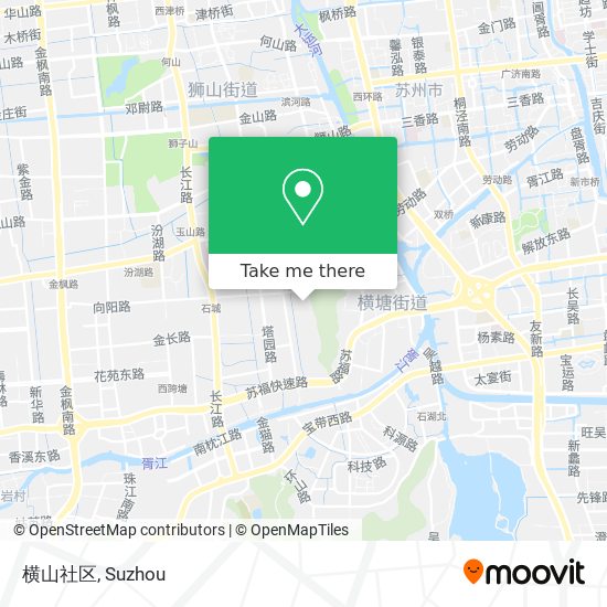 横山社区 map