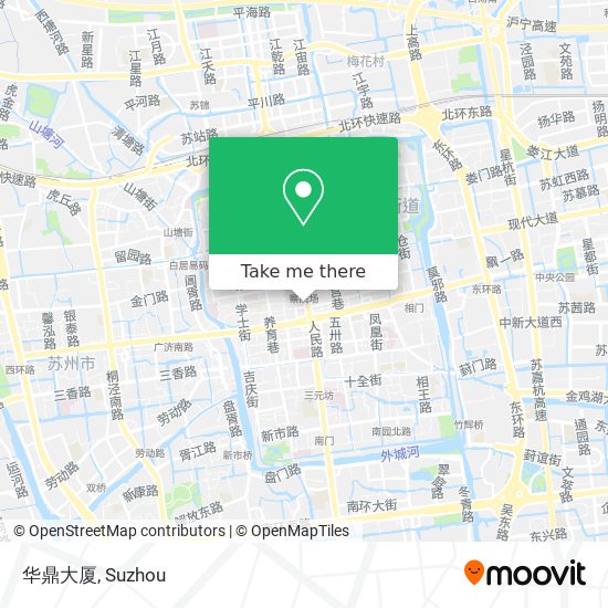 华鼎大厦 map