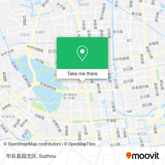 华辰嘉园北区 map